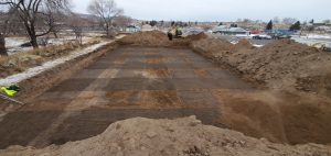 Ground work project -  Dollar General Store in Burns, OR